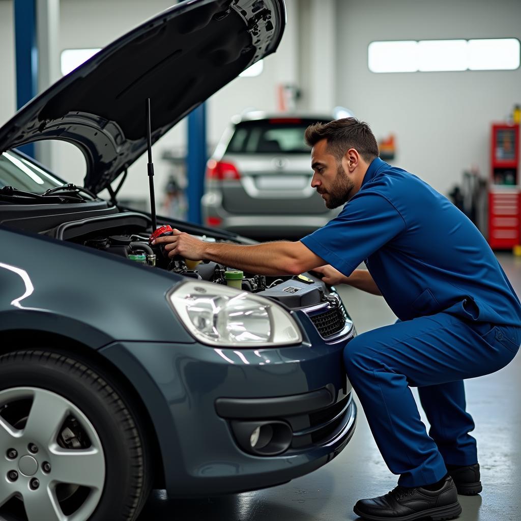 Auto Werkstatt Wartung