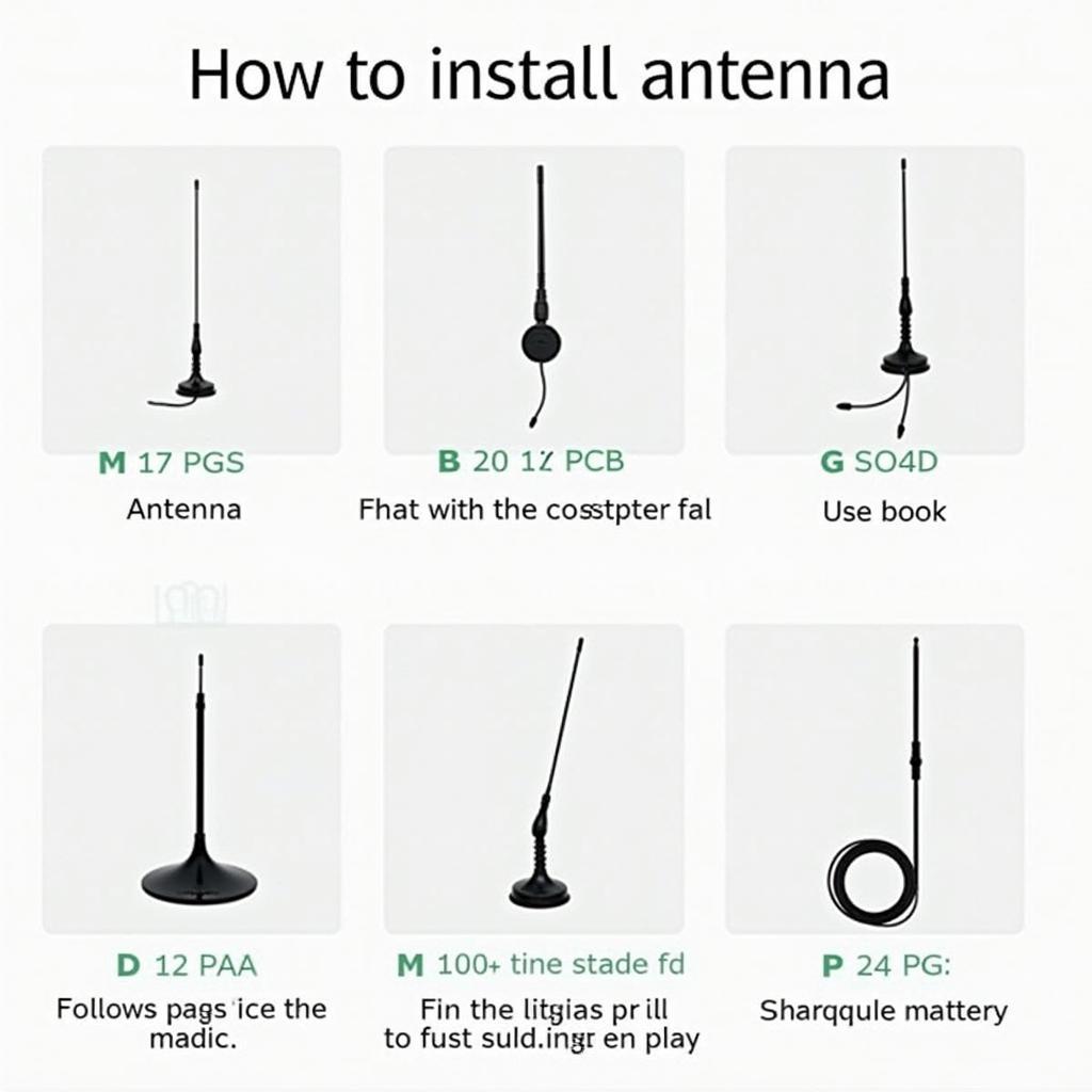 Installation und Typen von Autoantennen