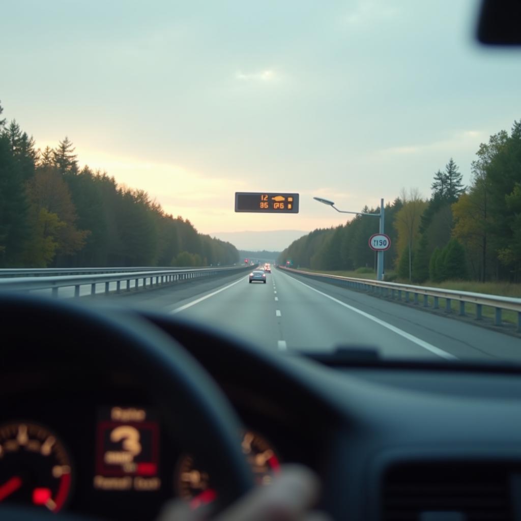 Sicherheit auf der Autobahn: Geschwindigkeitsbegrenzungen