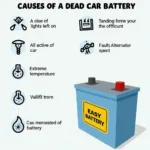 Ursachen einer tiefentladenen Autobatterie