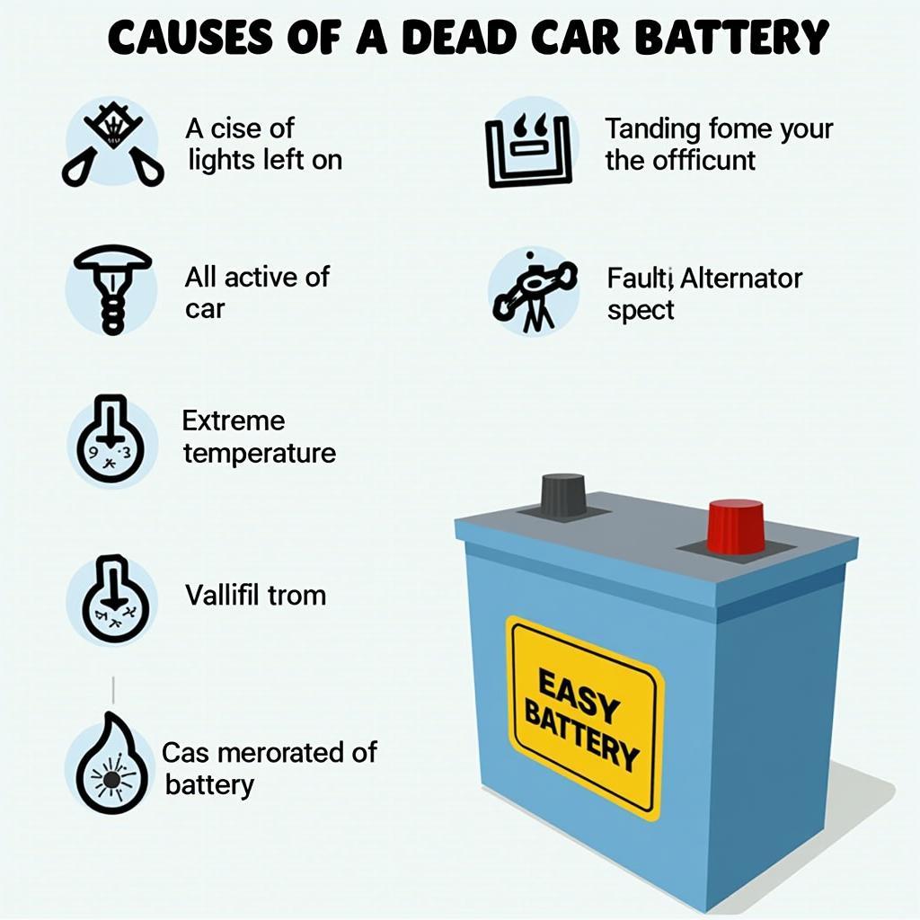 Ursachen einer tiefentladenen Autobatterie