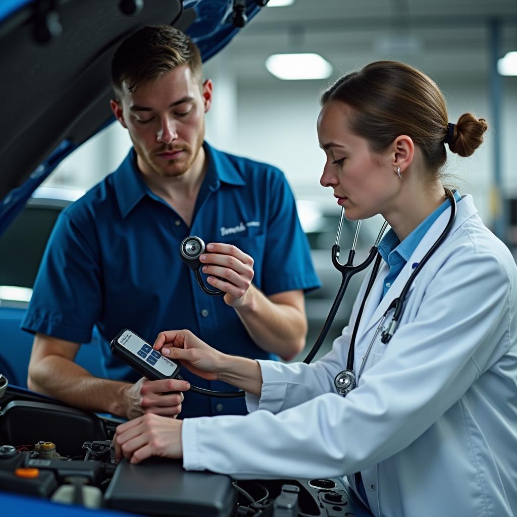 Parallelen zwischen Autodiagnose und Körpersignalen