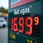 Autogas Preis an der Tankstelle