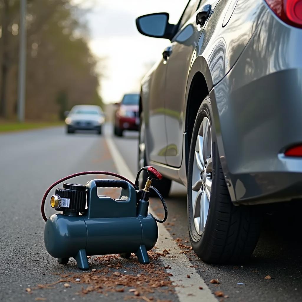 Autoreifen aufpumpen ohne Tankstelle - Praktische Tipps und Tricks