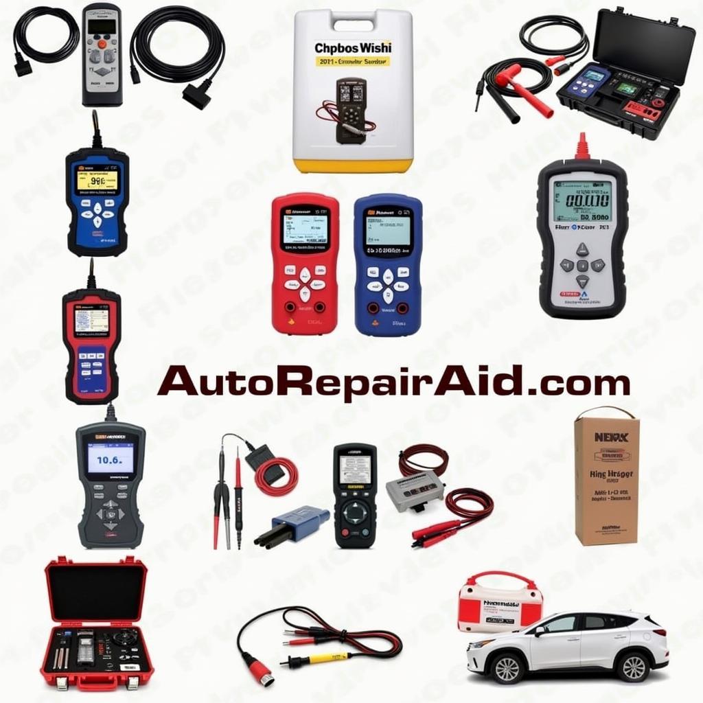 Equipamentos de diagnóstico da AutoRepairAid
