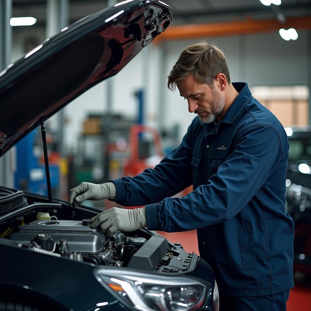 Expertenunterstützung bei Autoreparatur