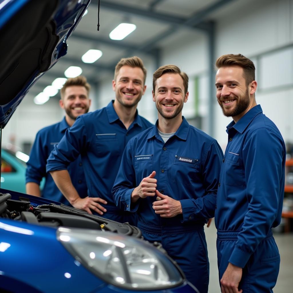 Expertenunterstützung bei Autoreparatur