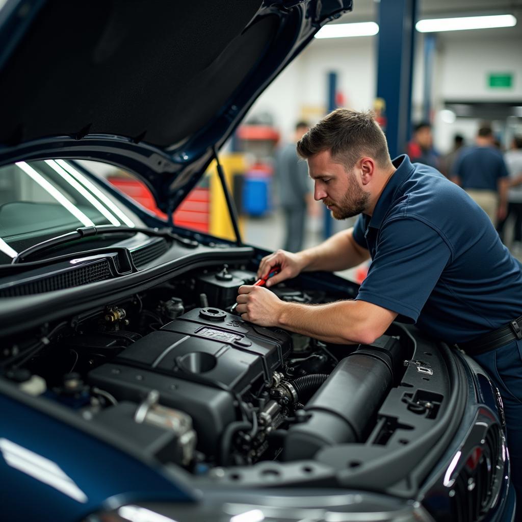  Fehlersuche und Reparatur in der Autowerkstatt