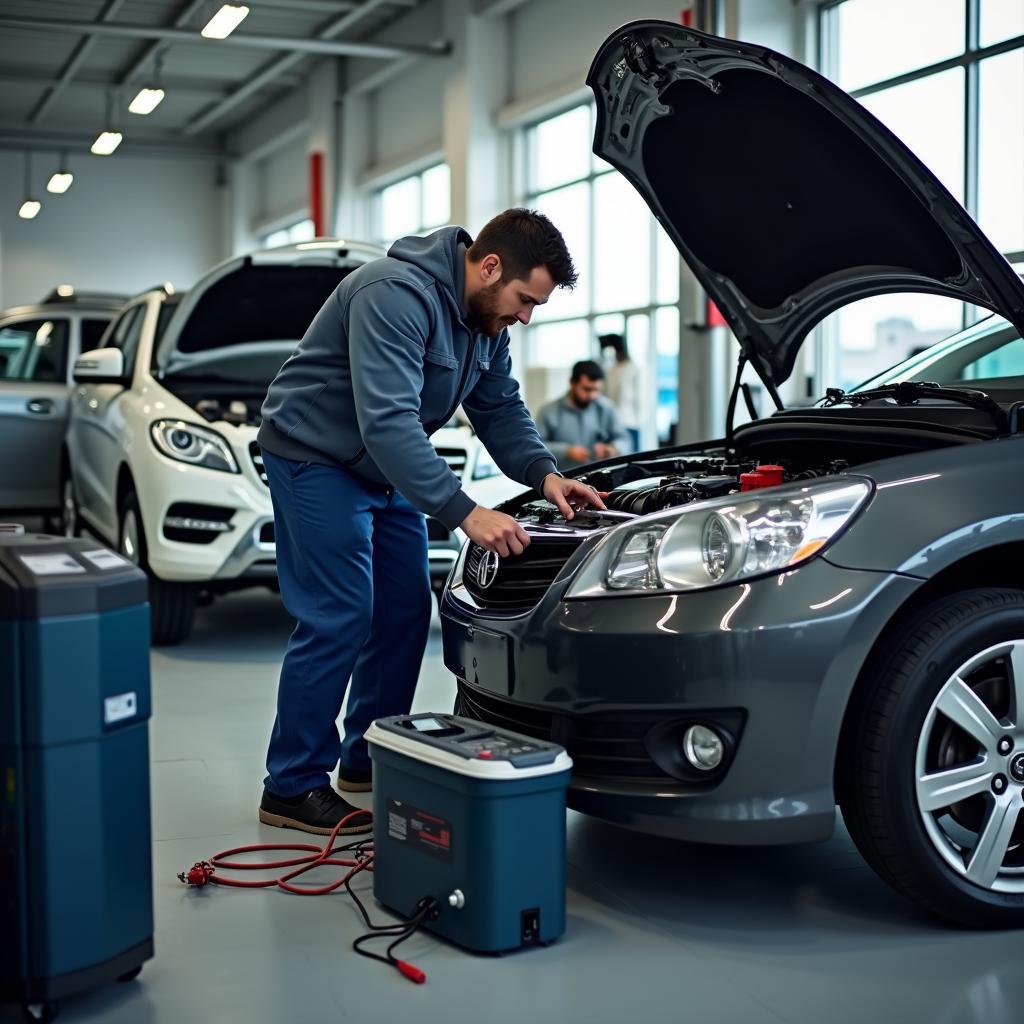 Autoreparatur bei Rebmann in Bennstedt