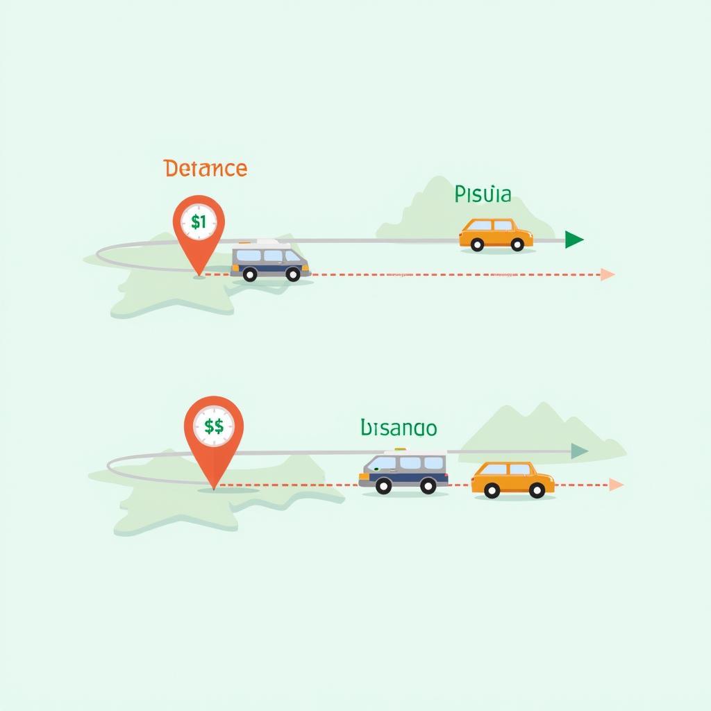 Autotransport Kosten und Distanz