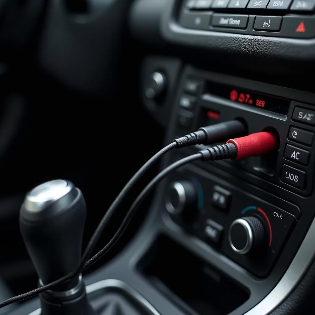 Aux Kabel Verbindung zwischen Handy und Autoradio