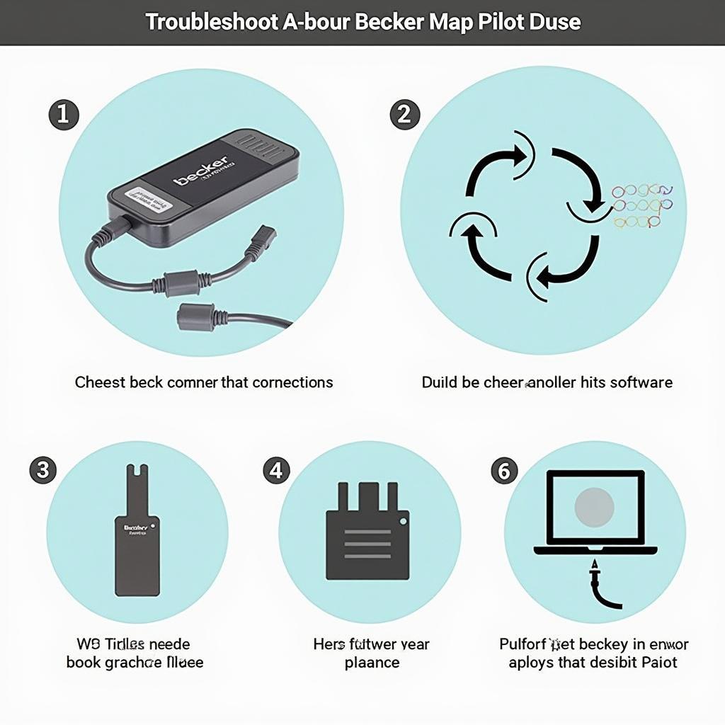 Problemen oplossen met Becker Map Pilot