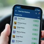 Benzinpreise vergleichen mit einer Smartphone-App