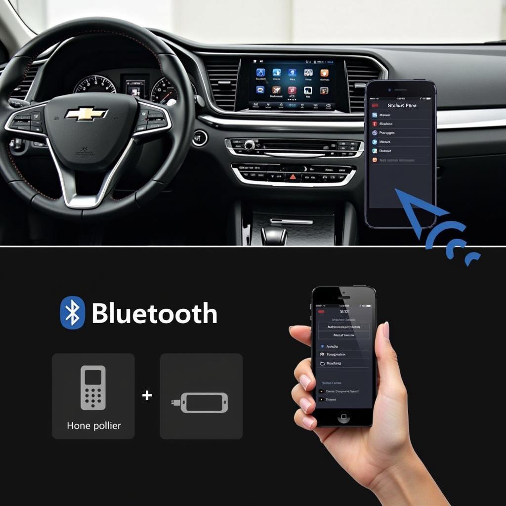 Accoppiamento Bluetooth tra smartphone e autoradio