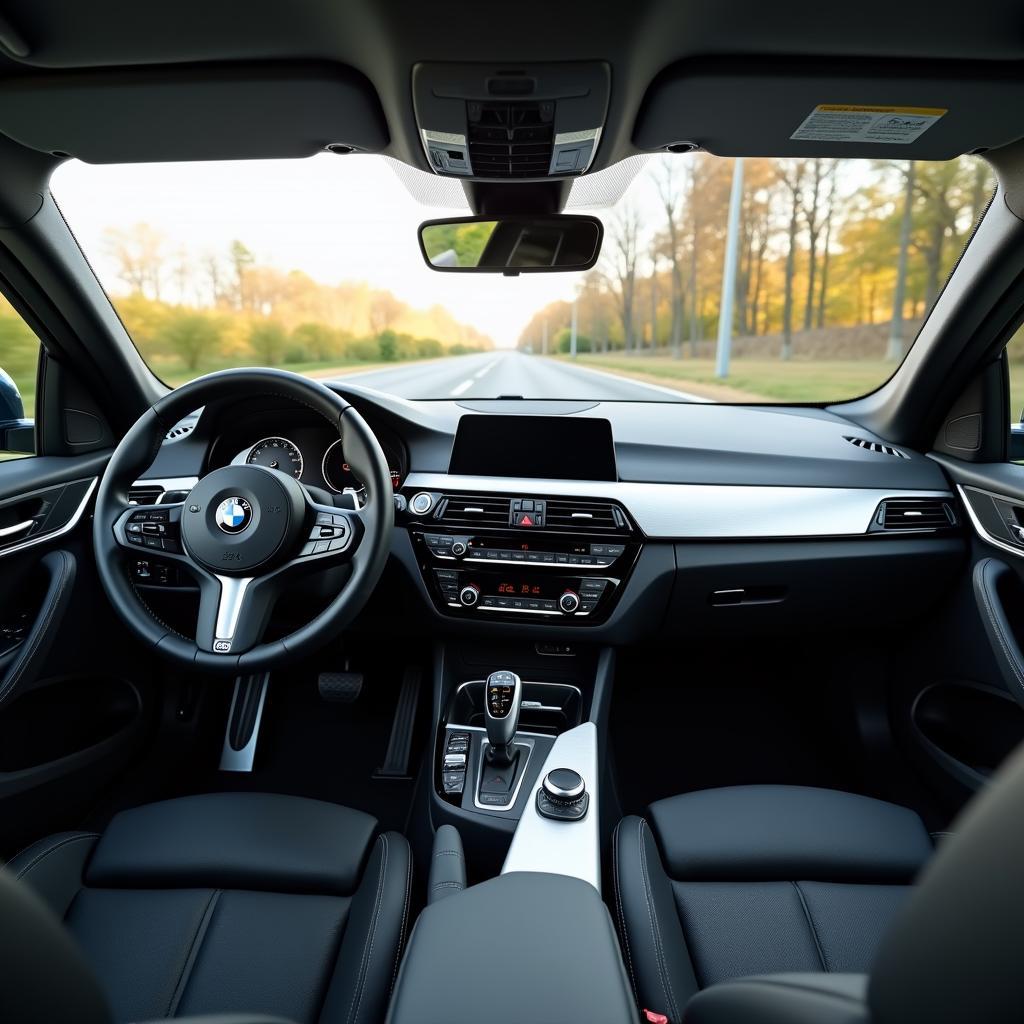 Innenraum des BMW 218i Active Tourer Automatik