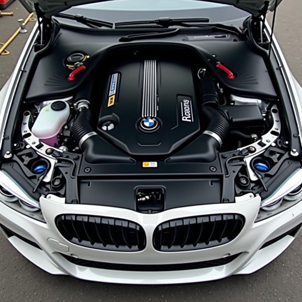 Vano motore BMW 318d GT