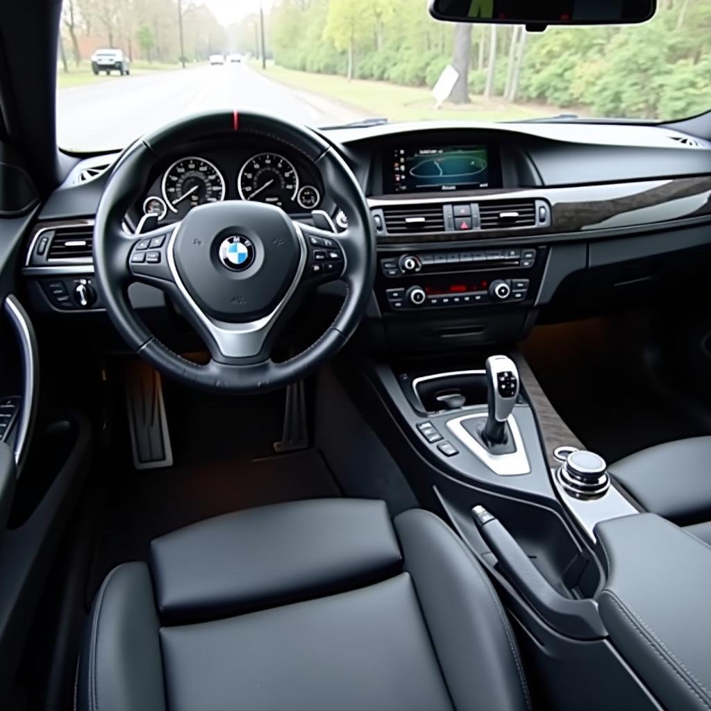 BMW 320d E91 Innenraum