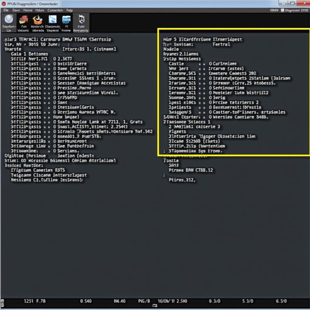 BMW 640d GT Diagnose Software im Einsatz