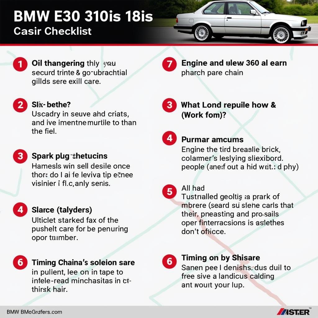 BMW E30 318is Motor Wartung Tipps