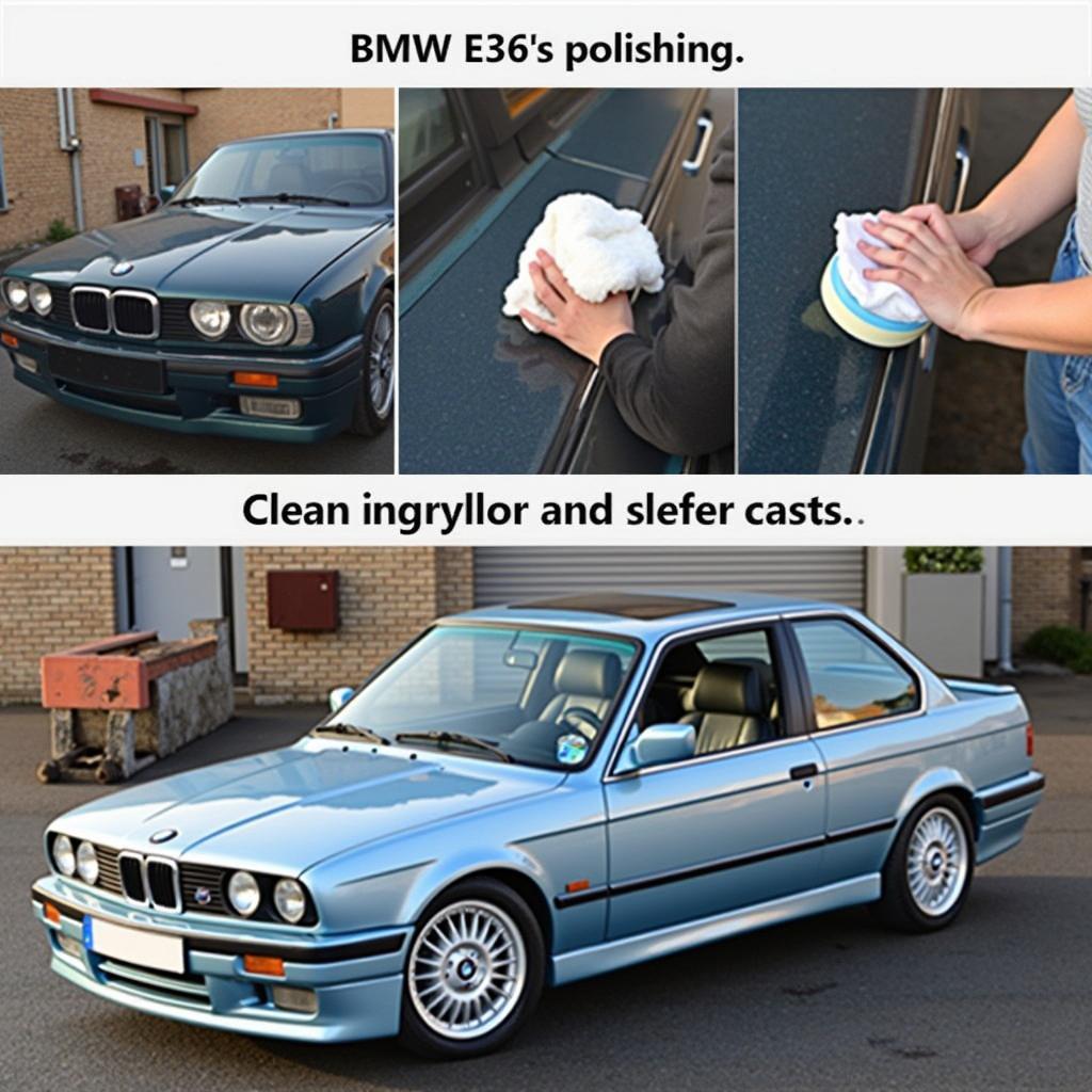 BMW E36塗装のケアとメンテナンスのヒント