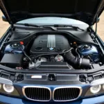 BMW E39 Motorraum - Detailansicht