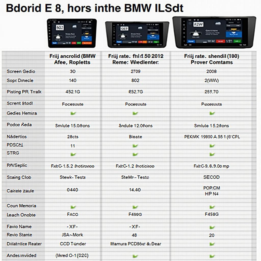 Vergleich verschiedener Android Radios für den BMW E90