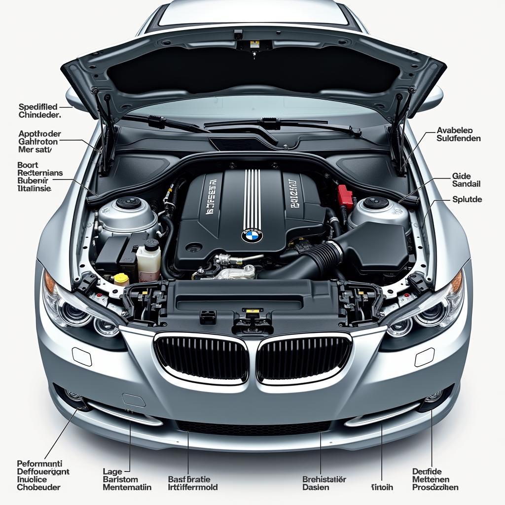 BMW E91 320d Motor und Leistung