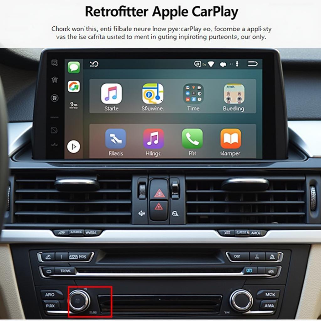 Apple CarPlay Nachrüstung im BMW F31 - Einfache Integration für modernes Fahrvergnügen