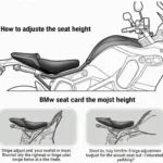 Einstellung der BMW F800GS Sitzhöhe