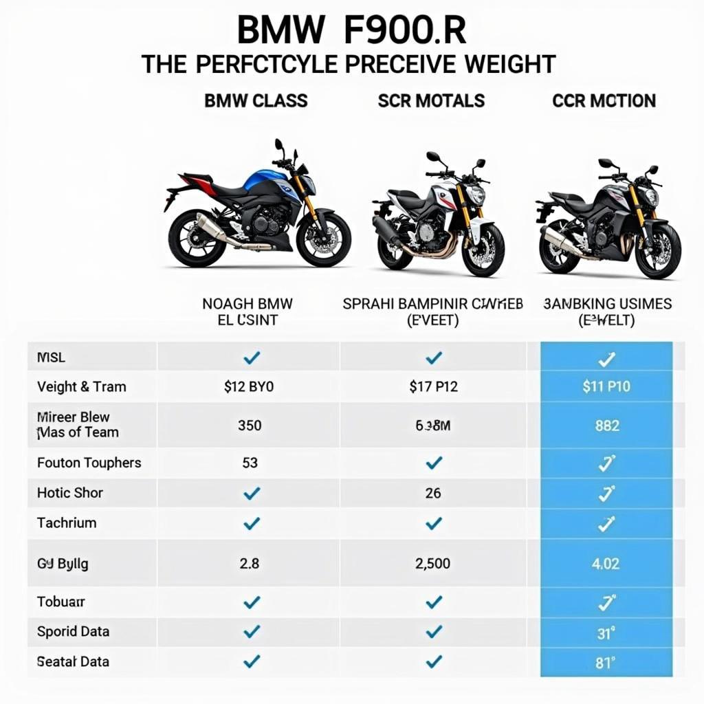 BMW F900R Gewicht Vergleich