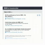 BMW Finanzierung FAQ