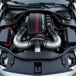 BMW M4 Competition 2016 Motor Detailansicht