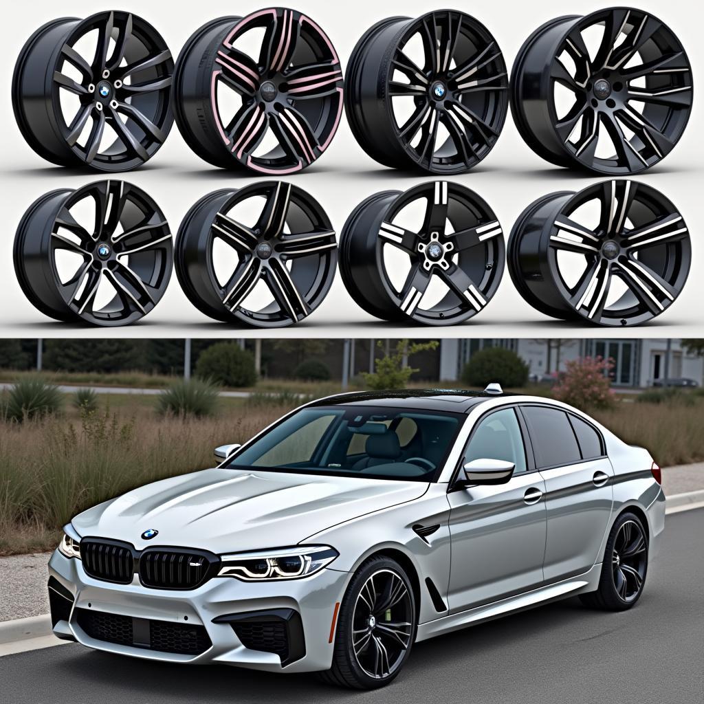 Auswahl an BMW M5 F10 Felgen