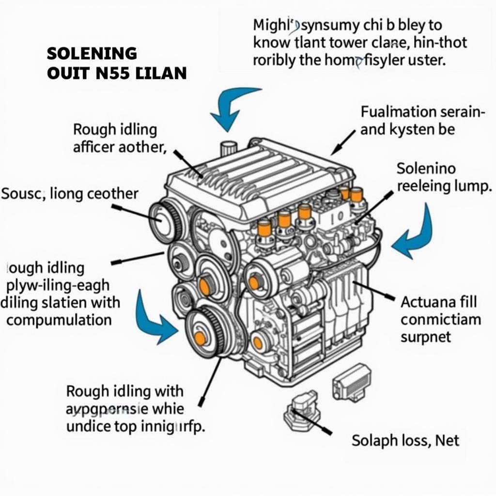 Diagnóstico de falhas no sistema Vanos de um motor BMW N55 e processo de reparo