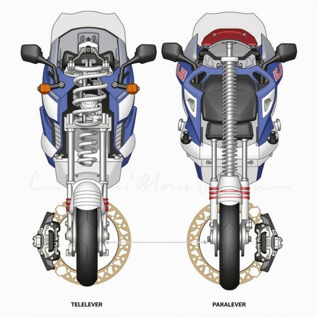 BMW R1100RT Fahrwerk und Bremsen