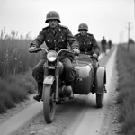 BMW R71 Wehrmacht im Einsatz