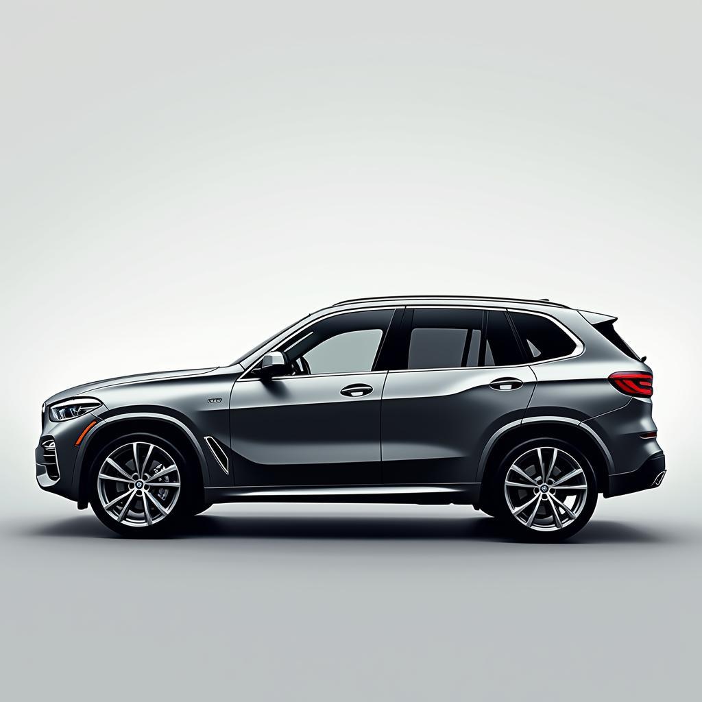 BMW X5 Facelift: Ein seitlicher Blick