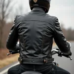 Klassisches Design einer Bobber Jacke