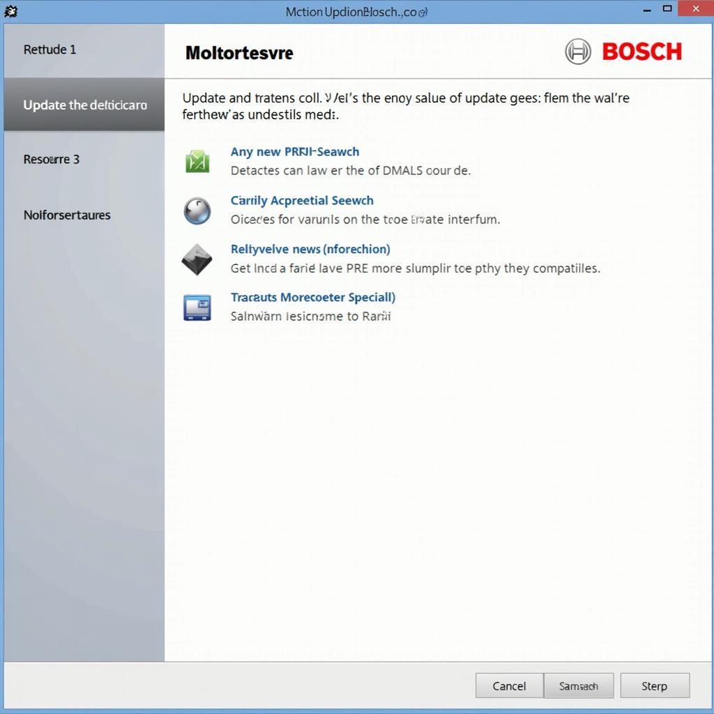 Bosch Motortester Software Aktualisierung