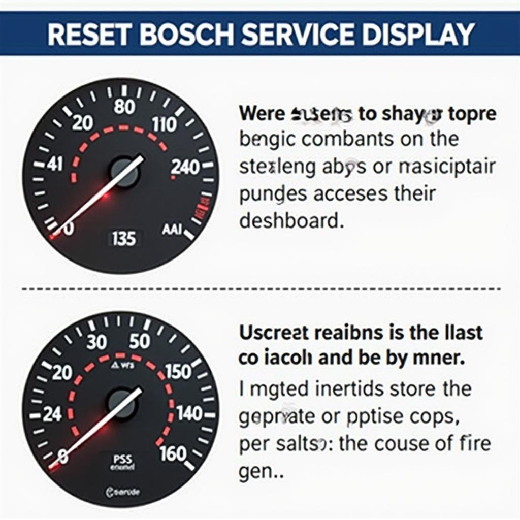 Bosch Service Anzeige Zurücksetzen Methoden