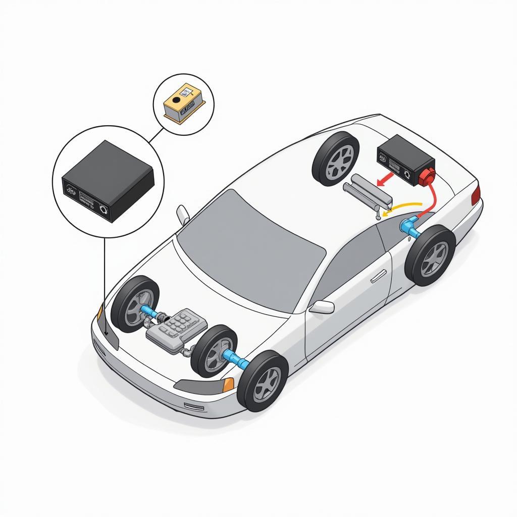 ABS System Komponenten