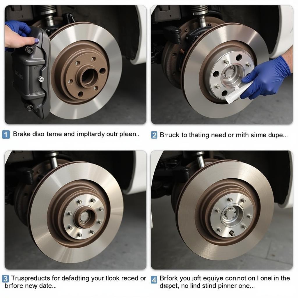 Replacing brake discs on a Golf 5