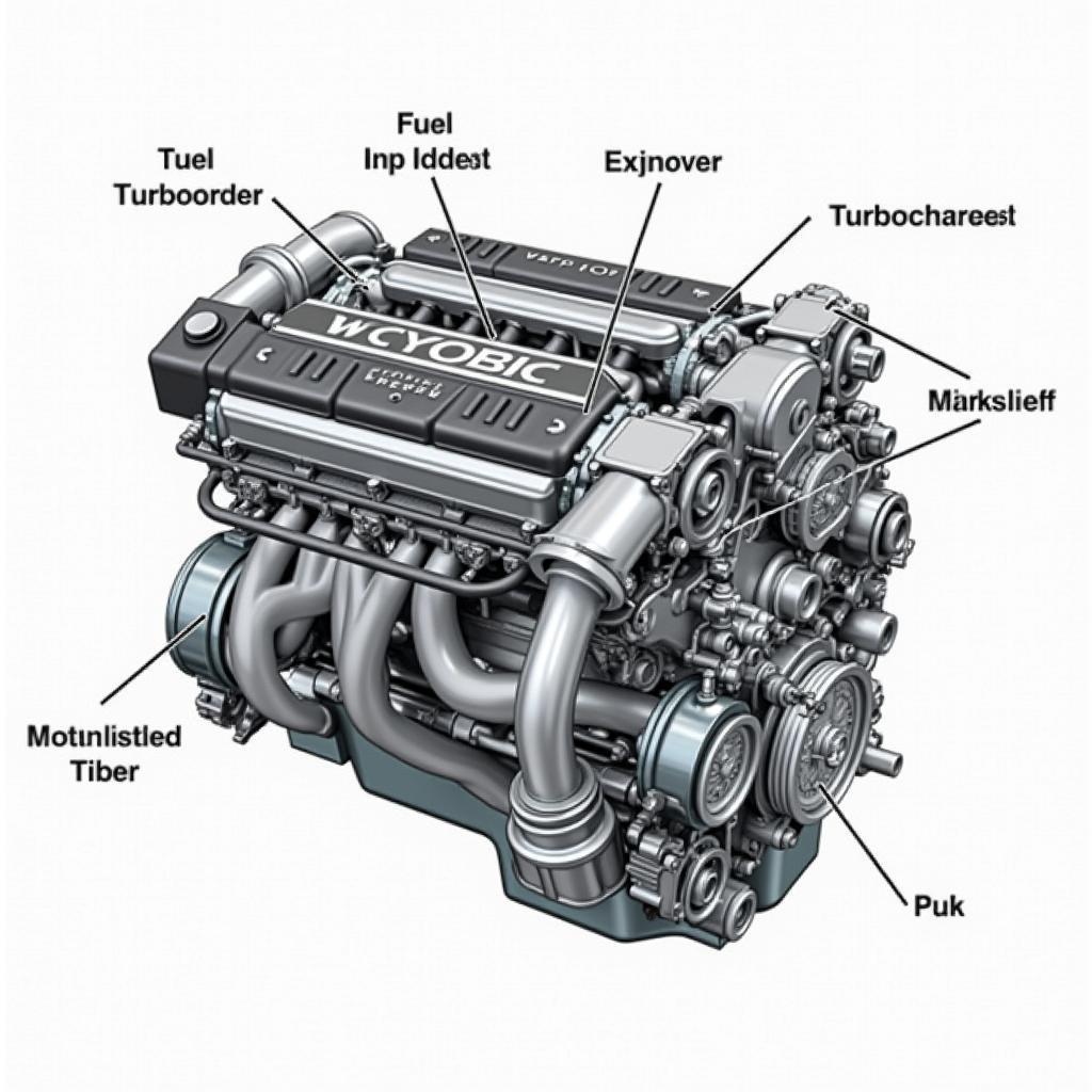 C220 d Motor Übersicht