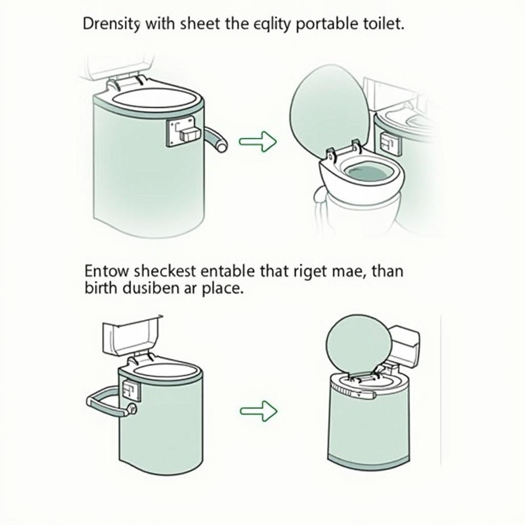 Hygiejnisk bortskaffelse af campingtoilet