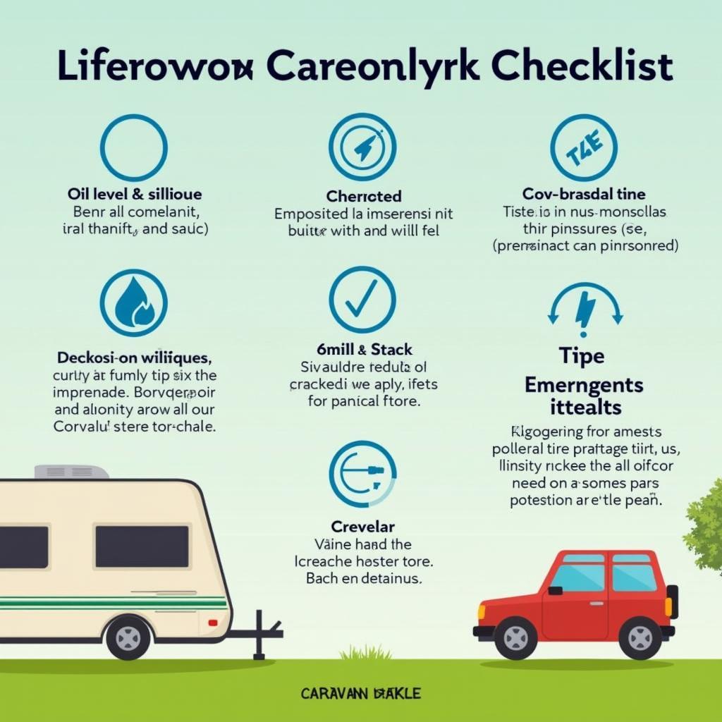 Vorbereitung auf die Reise: Checkliste für das Auto am Caravanpark.