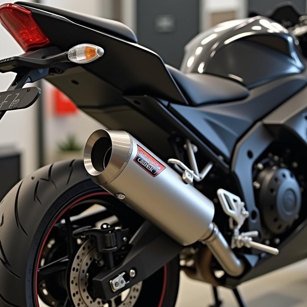 Akrapovic Auspuff an einer Honda CBR 650 R