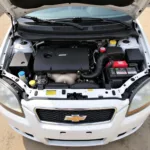 Chevrolet Aveo 2009 Motorraum