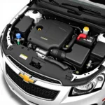 Chevrolet Cruze 2011 Motorraum: Detaillierte Ansicht der wichtigsten Komponenten