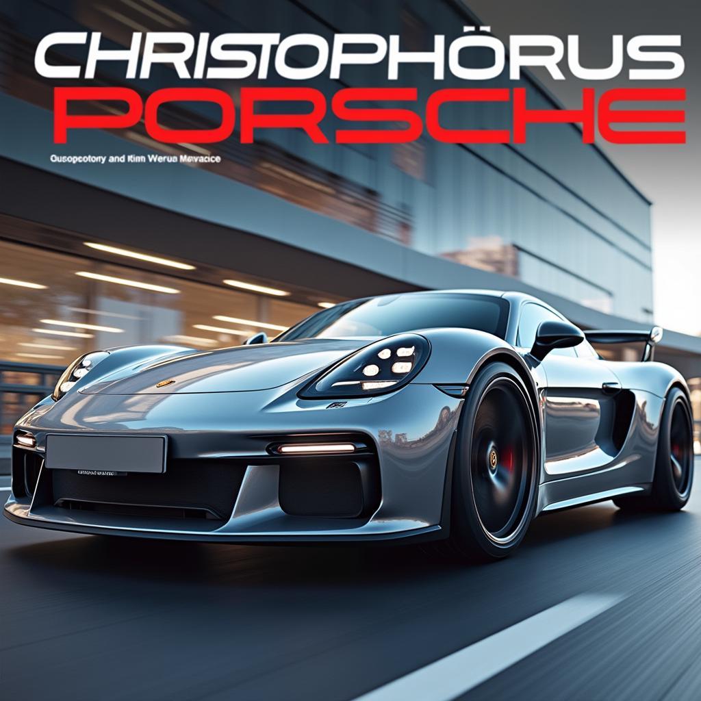 Christophorus Porsche Magazin Titelseite