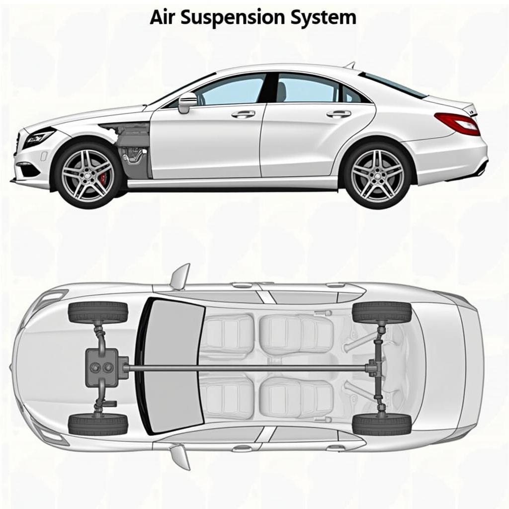 CLS AMG 2014 Luftfederung